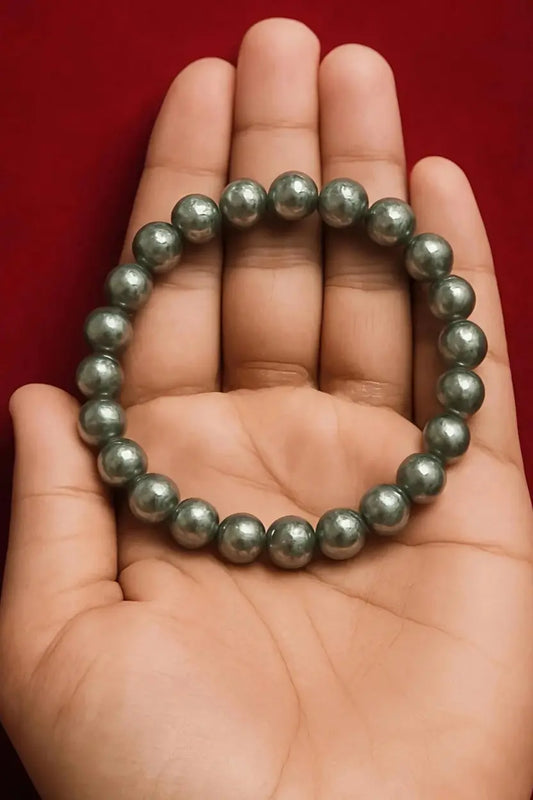 Raw Pyrite Bracelet – Natural Stone for Protection, Wealth & Confidence moksham.shop
