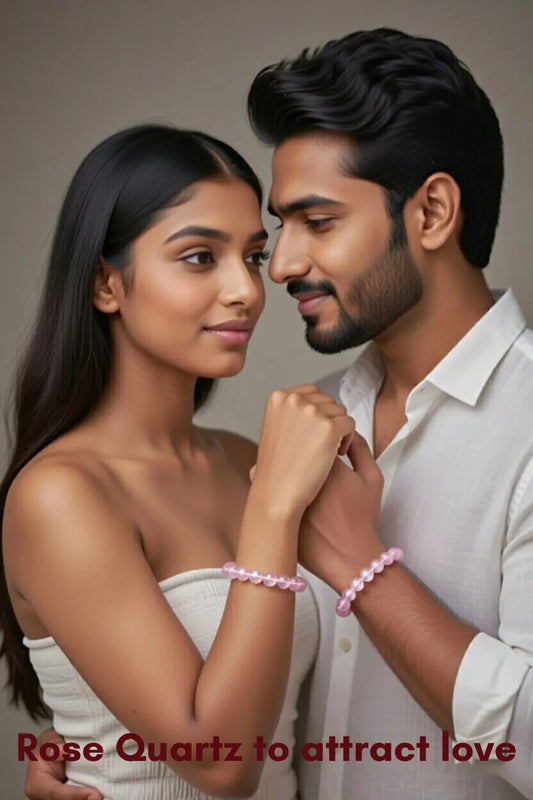 Rose Quartz Bracelet – A Symbol of Love, Healing &amp; Emotional Attraction moksham.shop