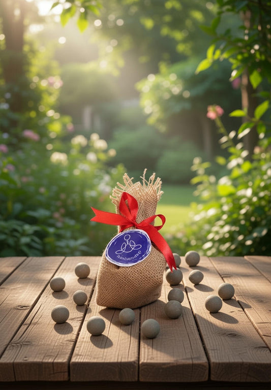 Sacred Ganga Soil Clay Balls – Pure Ganga Mitti for Pooja, Shanti & Spiritual Cleansing